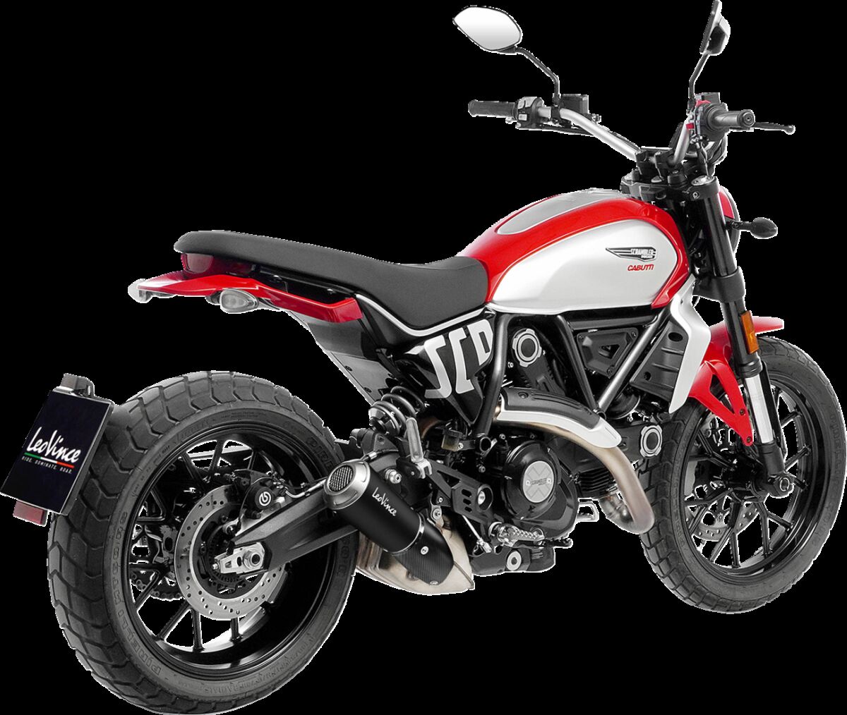 LEOVINCE MUFFLER LV-10 BLACK DUCATI SCRAMBLER 800 15266B
