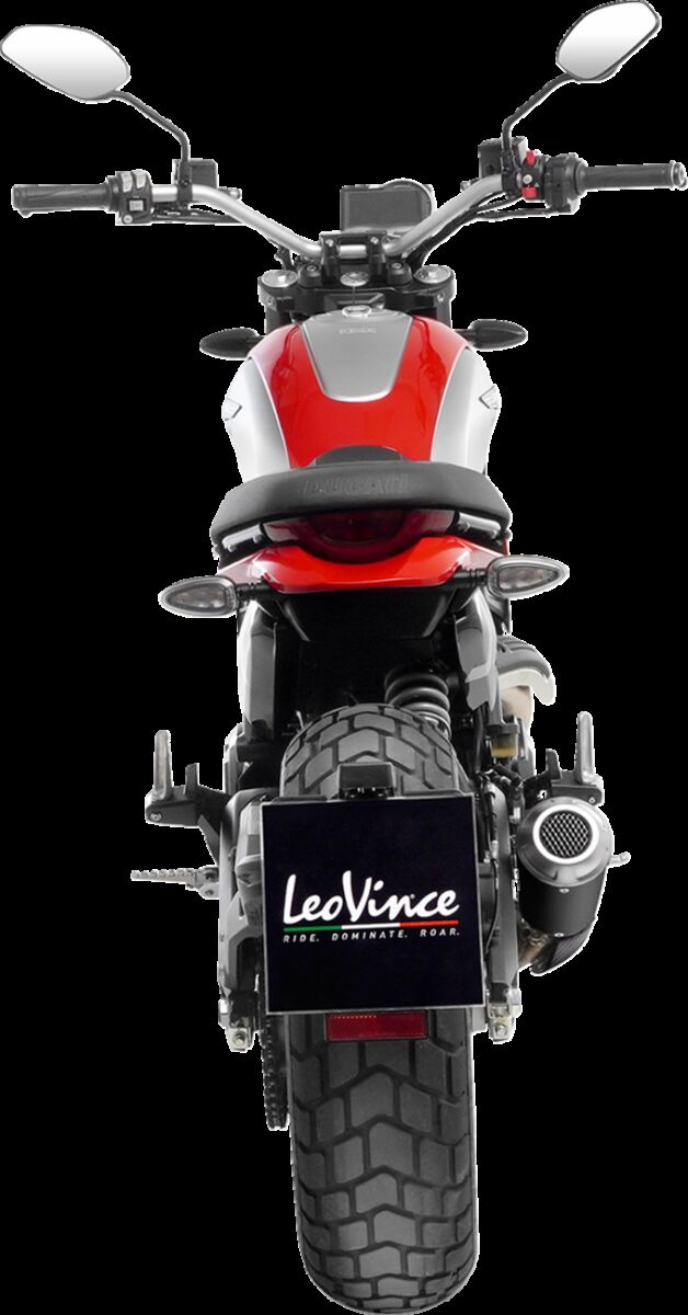 LEOVINCE MUFFLER LV-10 BLACK DUCATI SCRAMBLER 800 15266B