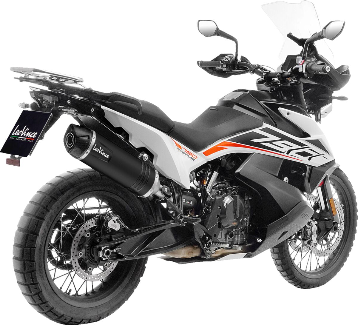 LEOVINCE MUFFLER LV 1 BLACK KTM 790, 890, 901 14414EBU