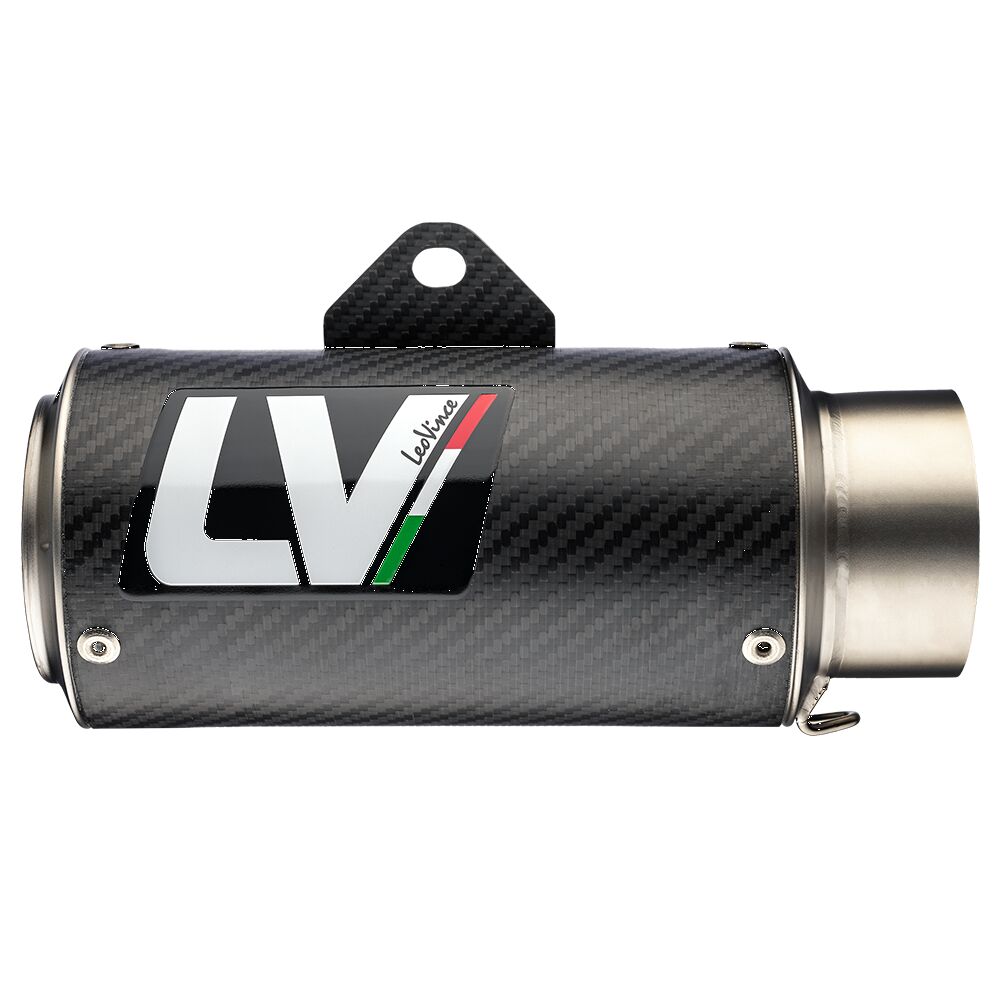 LEOVINCE LV CORSA CARBON FIBER SLIP-ON MUFFLER 15406CU