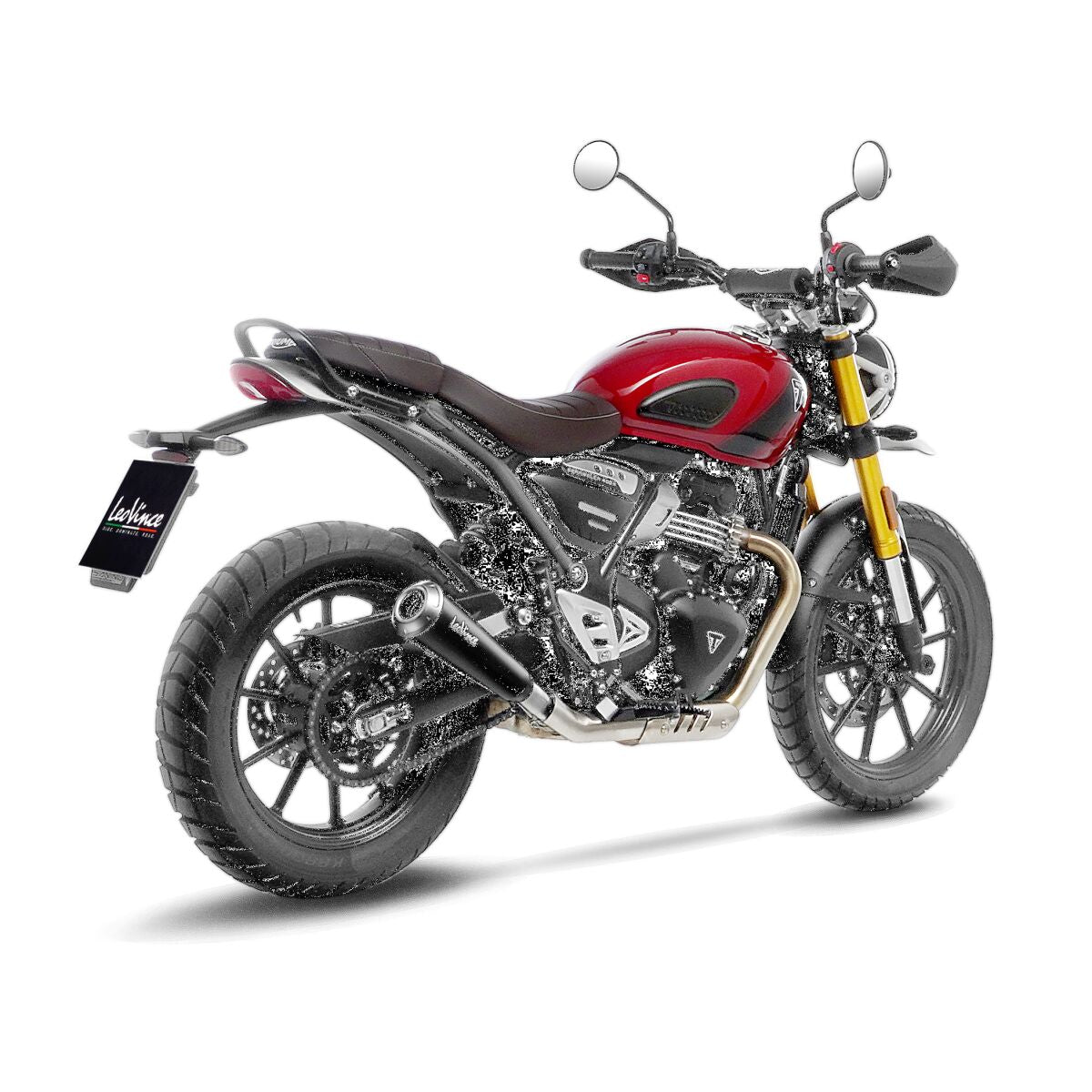 LEOVINCE MUFFLER GP ONE SCRAMBLER 400 X 15132