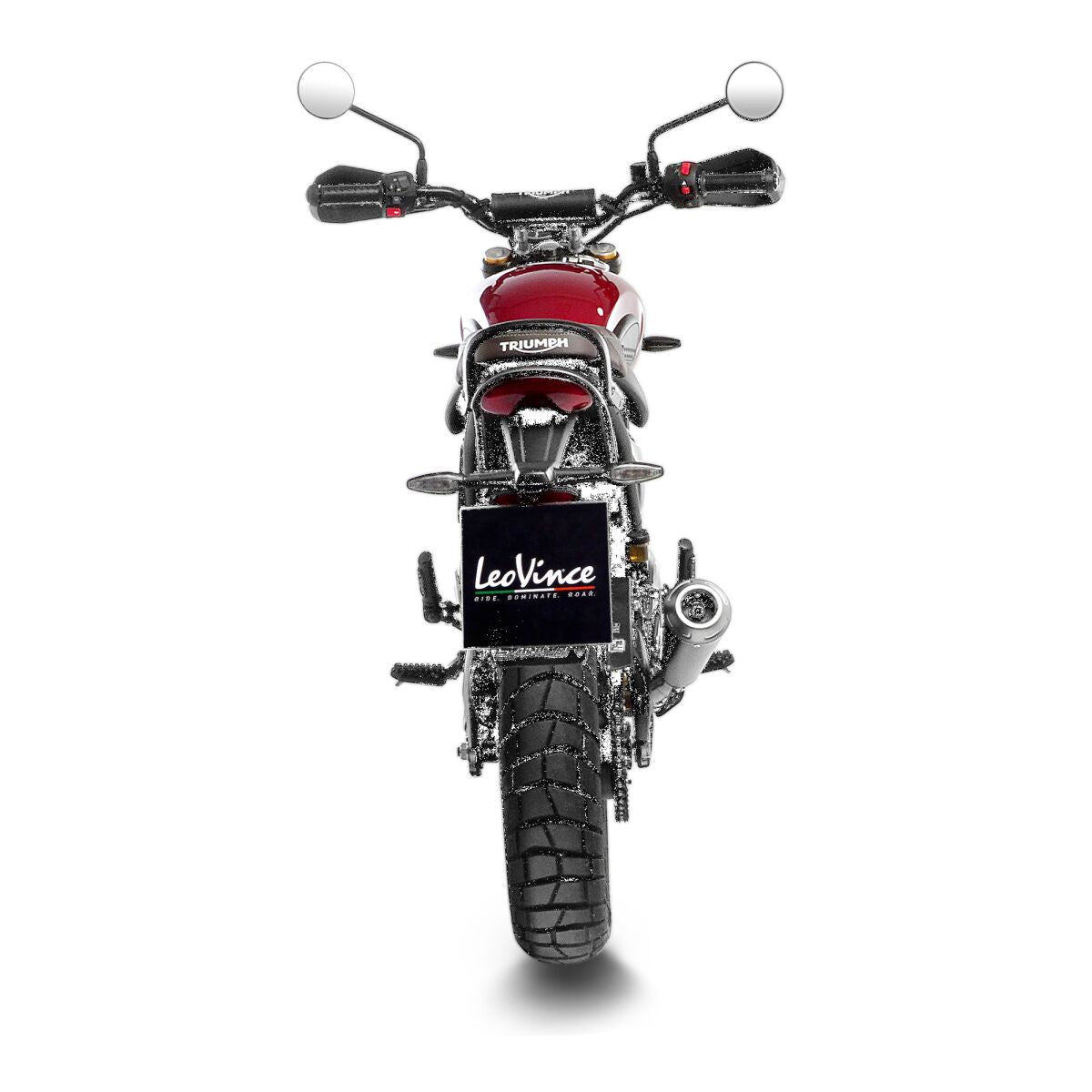 LEOVINCE MUFFLER GP ONE SCRAMBLER 400 X 15132