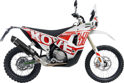 LEOVINCE MUFFLER KOVE 450 RALLY LOW / HIGH BLK 14449EBU