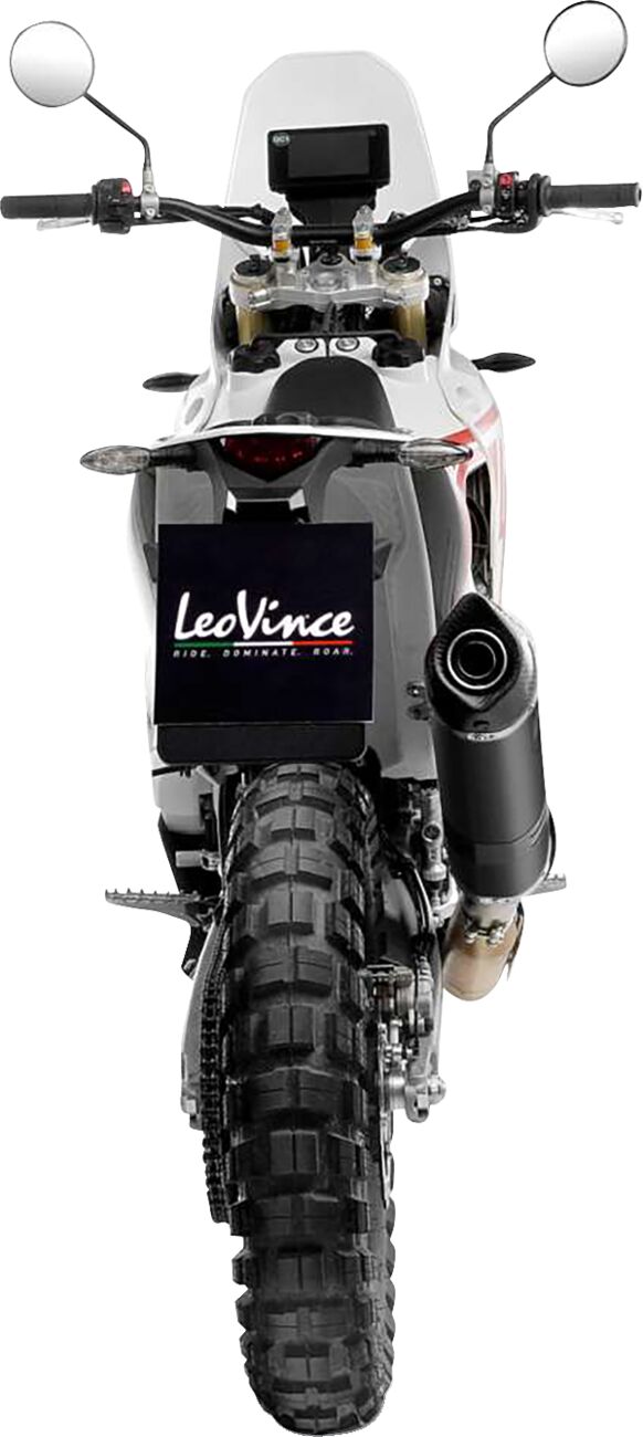 LEOVINCE MUFFLER KOVE 450 RALLY LOW / HIGH BLK 14449EBU