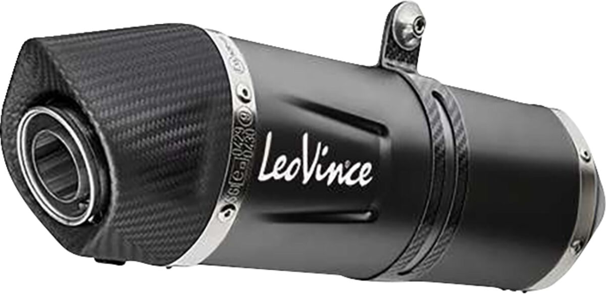 LEOVINCE MUFFLER KOVE 450 RALLY LOW / HIGH BLK 14449EBU