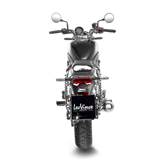 LEOVINCE LV Classic Racer Black Edition Slip-On Muffler 15010B