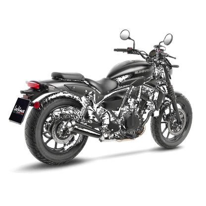 LEOVINCE LV Classic Racer Black Edition Slip-On Muffler 15010B