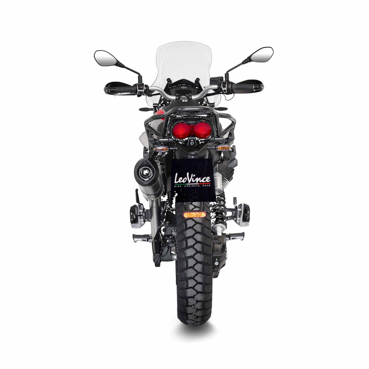 LEOVINCE LV ONE EVO STAINLESS STEEL SLIP-ON MUFFLER ECE 14454E