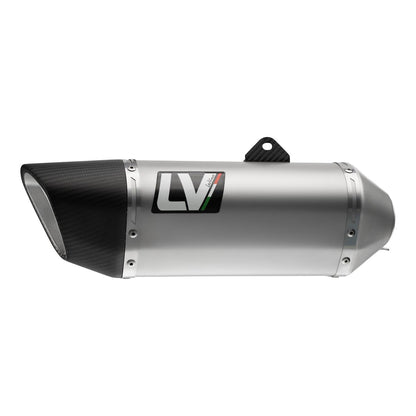 LEOVINCE LV-14R STAINLESS STEEL SLIP-ON MUFFLER ECE 15600