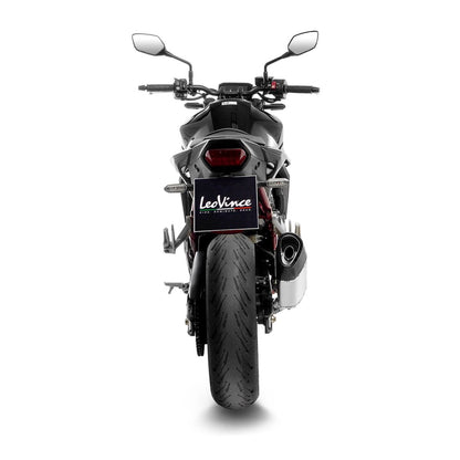 LEOVINCE LV-14R STAINLESS STEEL SLIP-ON MUFFLER ECE 15600