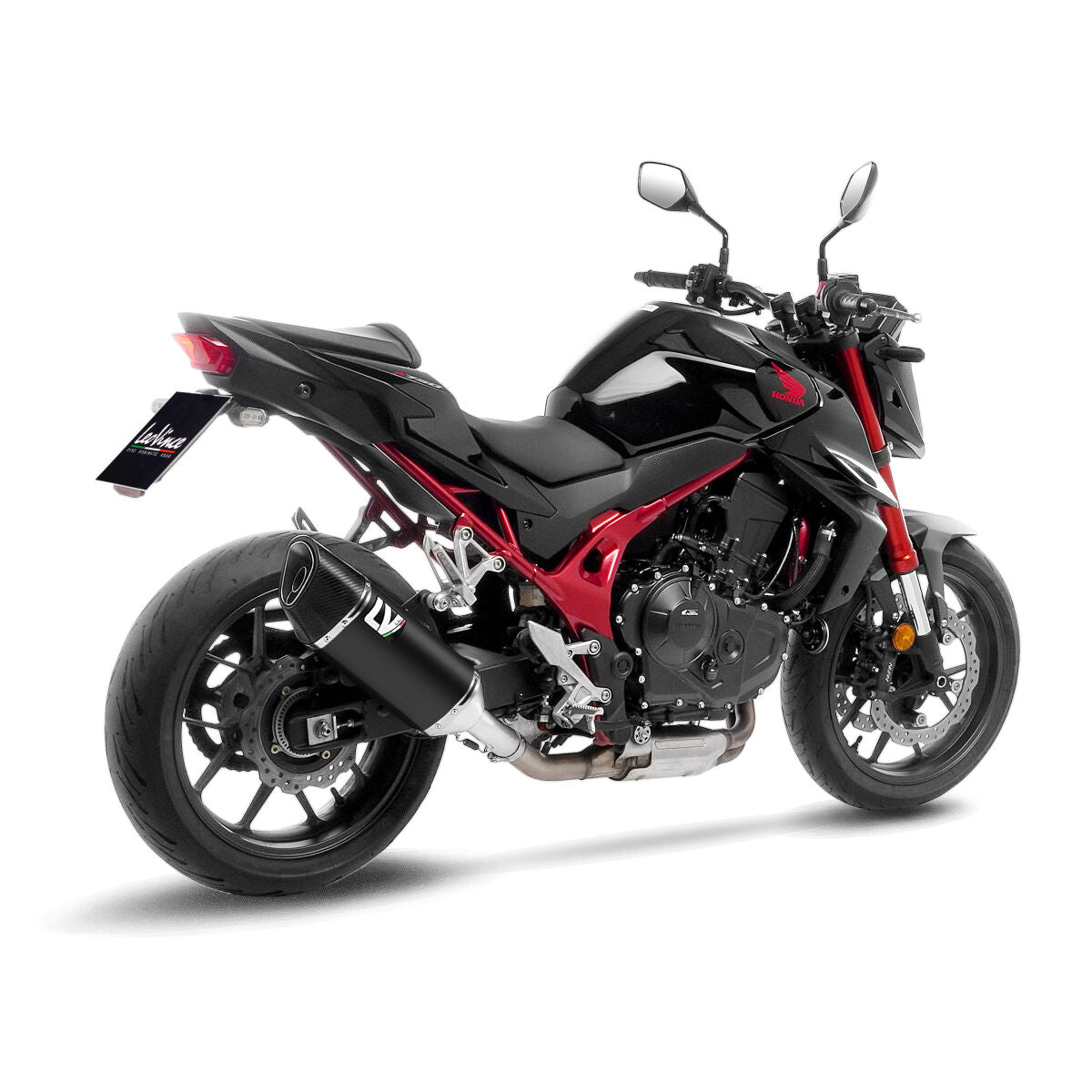 LEOVINCE LV-14R BLACK EDITION SLIP-ON MUFFLER 15600BU
