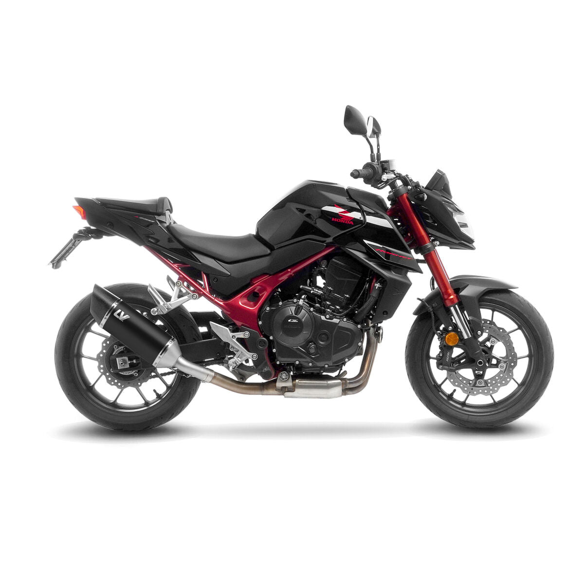 LEOVINCE LV-14R BLACK EDITION SLIP-ON MUFFLER 15600BU