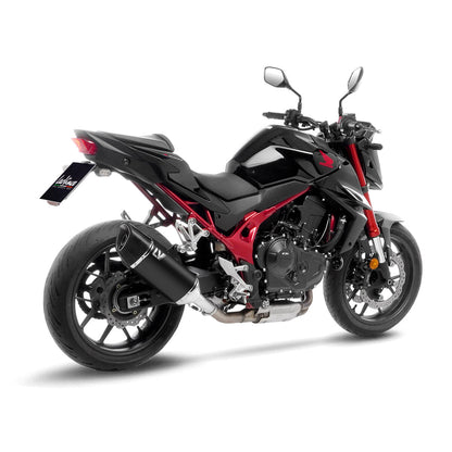 LEOVINCE LV-14R BLACK EDITION SLIP-ON MUFFLER 15600BU