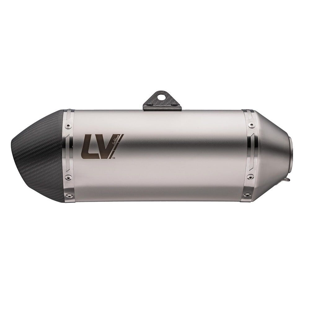 LEOVINCE LV-14 STAINLESS STEEL SLIP-ON MUFFLER ECE 15601