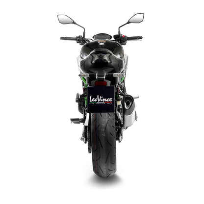 LEOVINCE LV-14R STAINLESS STEEL SLIP-ON MUFFLER ECE 15603