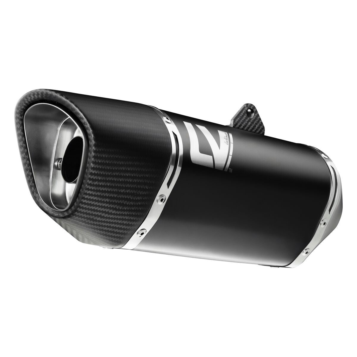 LEOVINCE LV-14R BLACK EDITION SLIP-ON MUFFLER 15603BU
