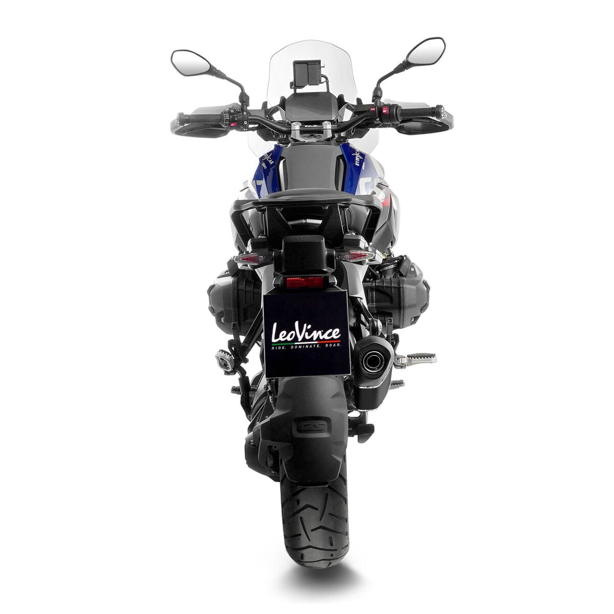 LEOVINCE LV-14 BLACK EDITION SLIP-ON MUFFLER ECE 15604B