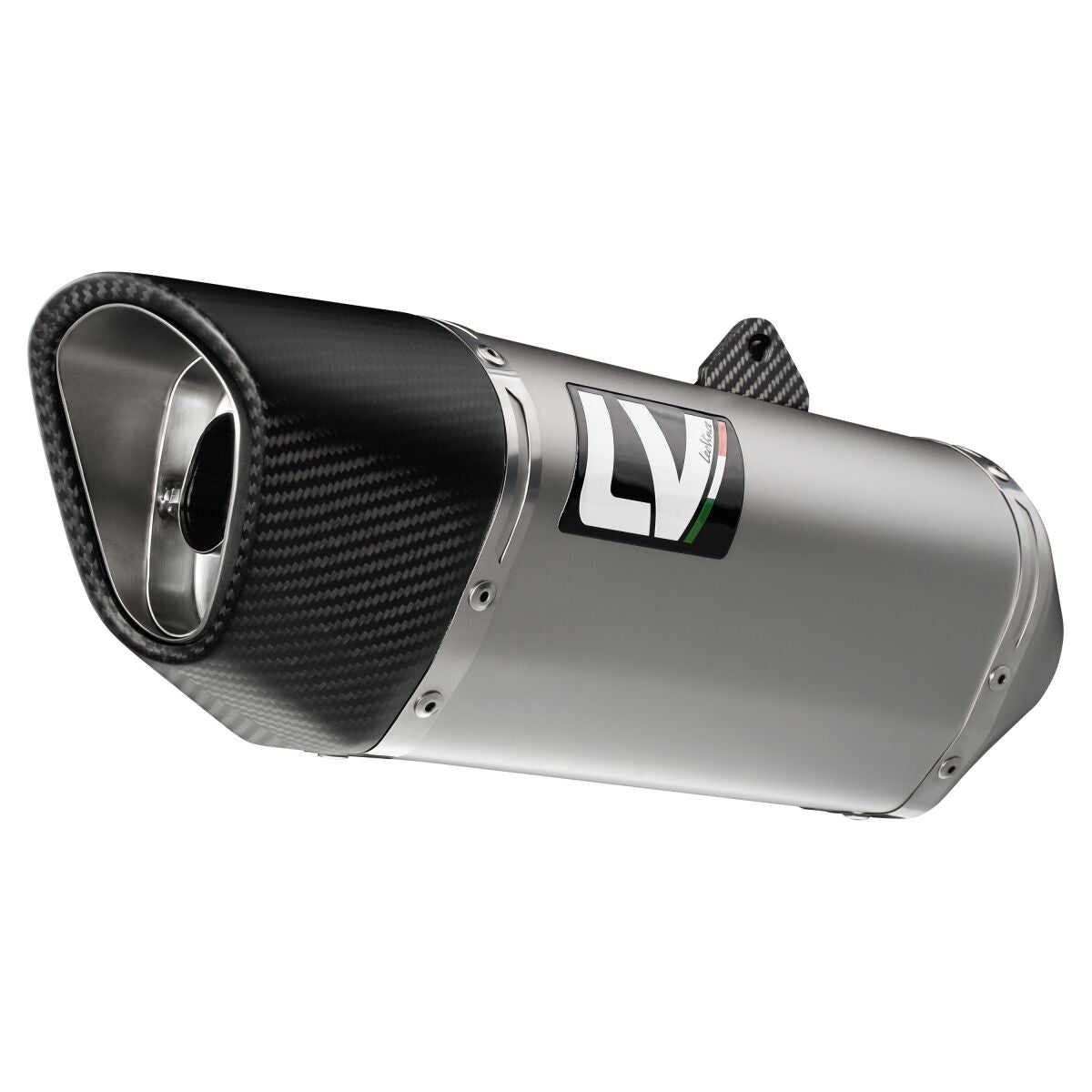 LEOVINCE LV-14R STAINLESS STEEL SLIP-ON MUFFLER ECE 15607