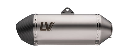 LEOVINCE LV-14 STAINLESS STEEL SLIP-ON MUFFLER ECE 15609