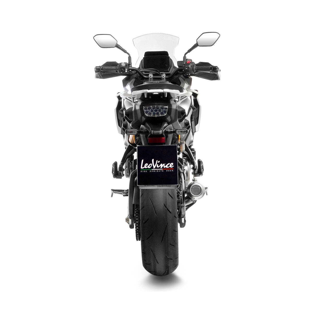 LEOVINCE LV-10 BLACK EDITION SLIP-ON MUFFLER SS ECE 15269B
