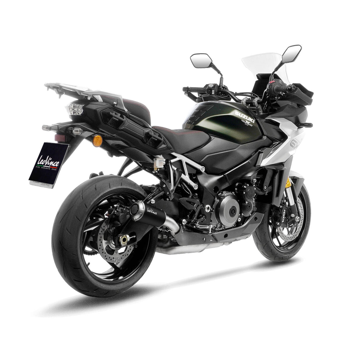 LEOVINCE LV-10 BLACK EDITION SLIP-ON MUFFLER SS ECE 15269B