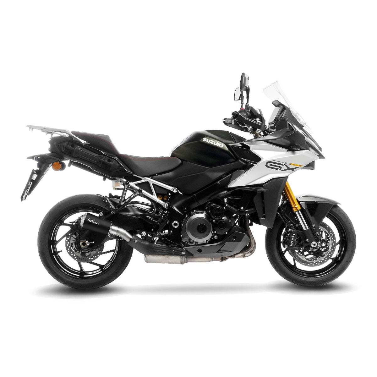 LEOVINCE LV-10 BLACK EDITION SLIP-ON MUFFLER SS ECE 15269B