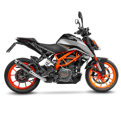 LEOVINCE GP Corsa Black Edition Slip-On Muffler 3399BU