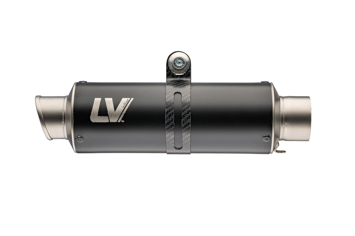 LEOVINCE GP Corsa Black Edition Slip-On Muffler 3399BU
