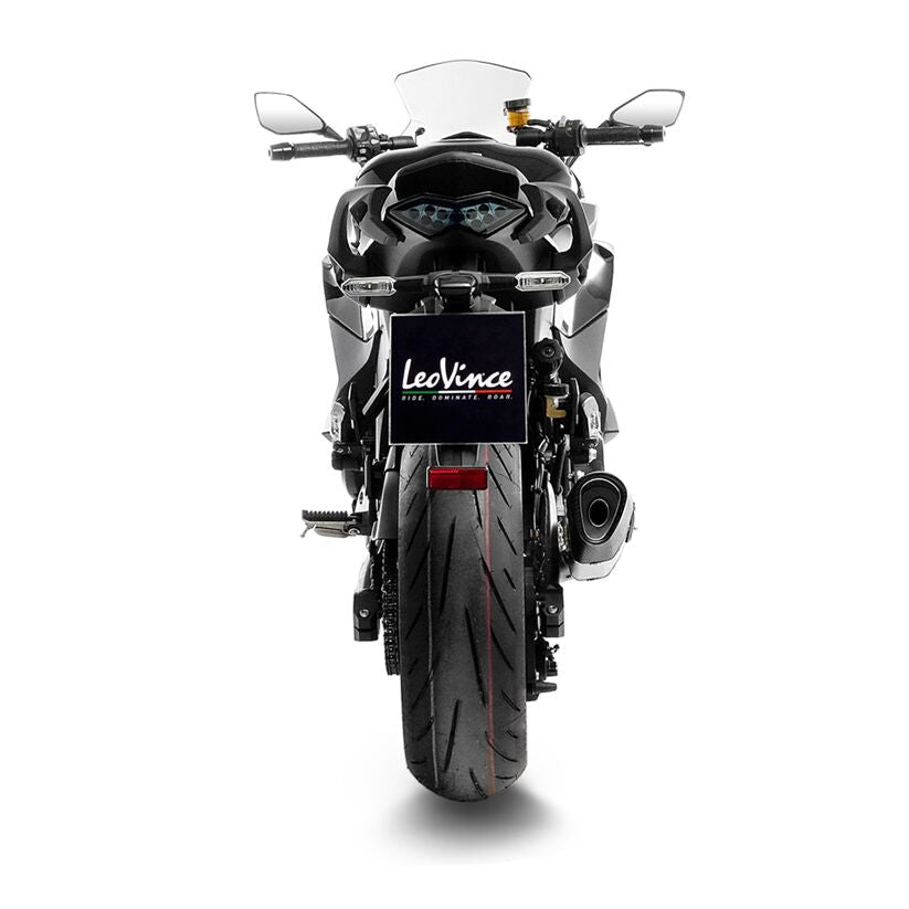 LEOVINCE LV-14R TITANIUM MUFFLER SLIP-ON MUFFLER ECE 15602T