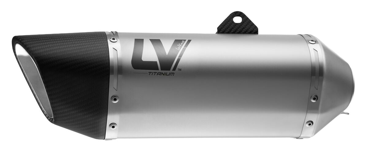LEOVINCE LV-14R TITANIUM MUFFLER SLIP-ON MUFFLER ECE 15607T