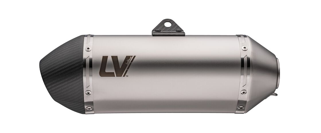 LEOVINCE LV-14 STAINLESS STEEL SLIP-ON MUFFLER ECE 15610