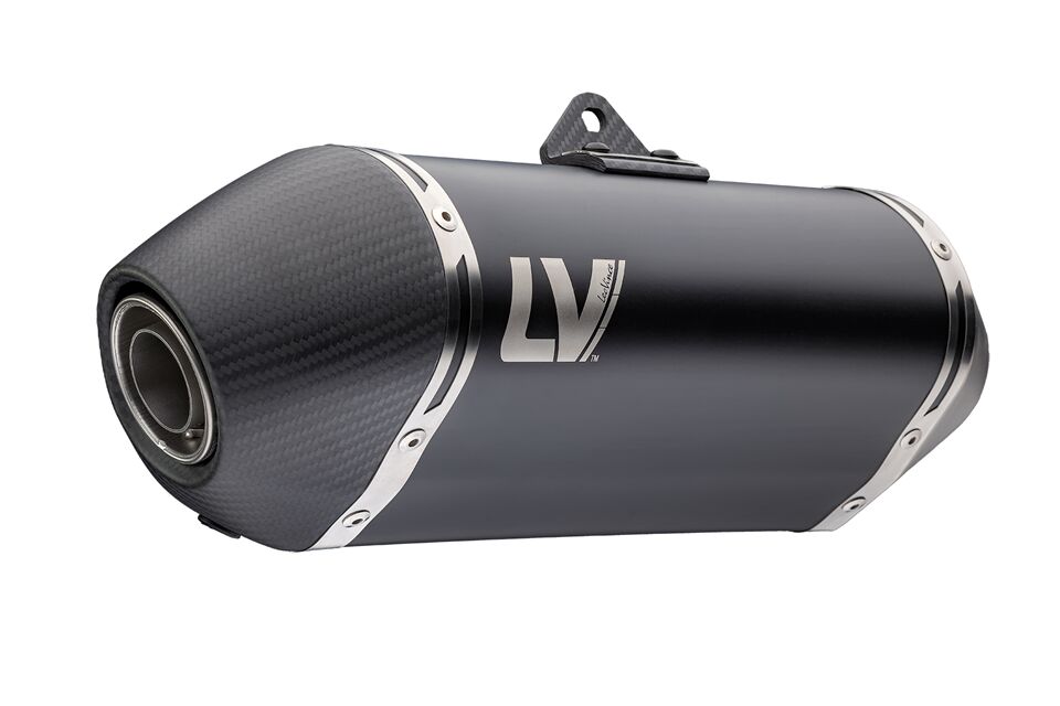 LEOVINCE LV-14 BLACK EDITION SLIP-ON MUFFLER ECE 15610B