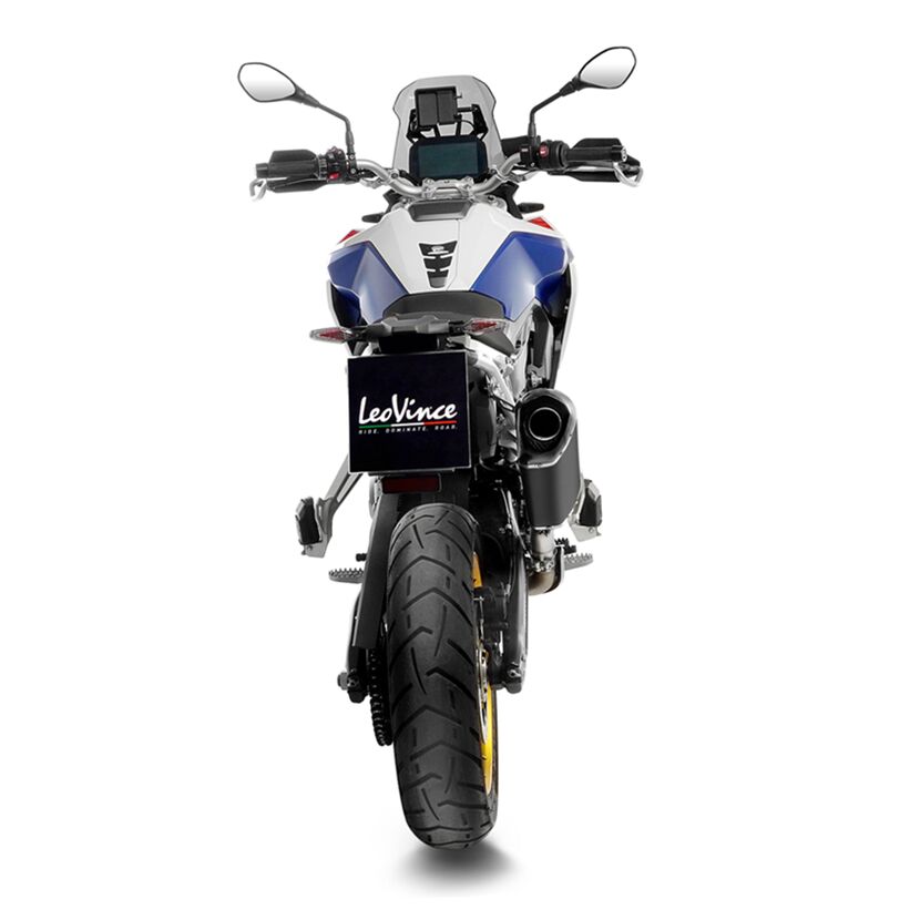 LEOVINCE LV-14 BLACK EDITION SLIP-ON MUFFLER ECE 15610B