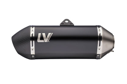 LEOVINCE LV-14 BLACK EDITION SLIP-ON MUFFLER ECE 15612B