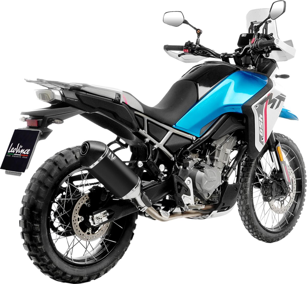 LEOVINCE MUFFLER LV-14 BLACK CF MOTO 450 MT 15612BU