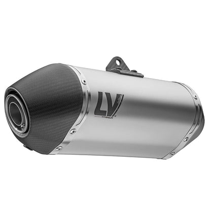 LEOVINCE LV-14 TITANIUM SLIP-ON MUFFLER ECE 15613T