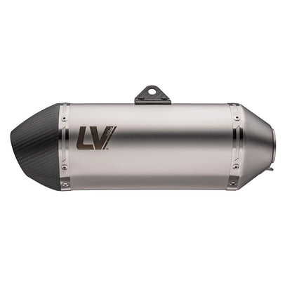 LEOVINCE LV-14 STAINLESS STEEL SLIP-ON MUFFLER ECE 15615