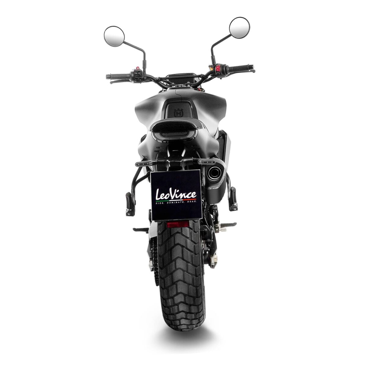 LEOVINCE LV-14 BLACK EDITION SLIP-ON MUFFLER ECE 15615B