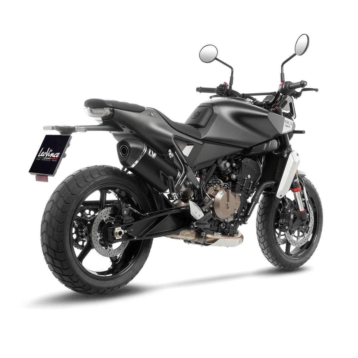 LEOVINCE LV-14 BLACK EDITION SLIP-ON MUFFLER ECE 15615B