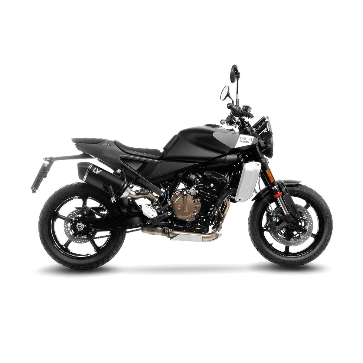 LEOVINCE LV-14 BLACK EDITION SLIP-ON MUFFLER ECE 15615B