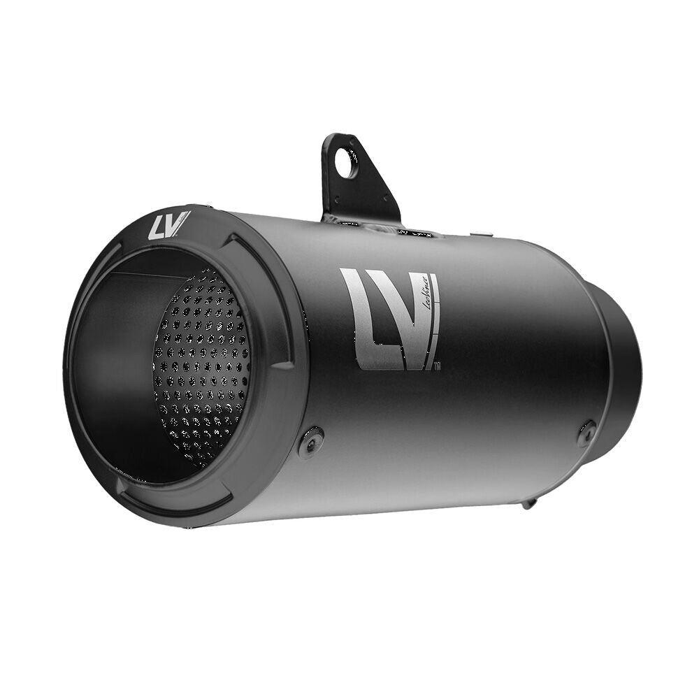 LEOVINCE LV CORSA S FULL BLACK SLIP-ON MUFFLER SS 15410SFB