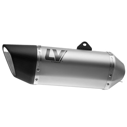 LEOVINCE LV-14R TITANIUM MUFFLER SLIP-ON MUFFLER ECE 15605T