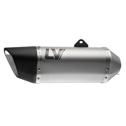 LEOVINCE LV-14R STAINLESS STEEL SLIP-ON MUFFLER ECE 15614