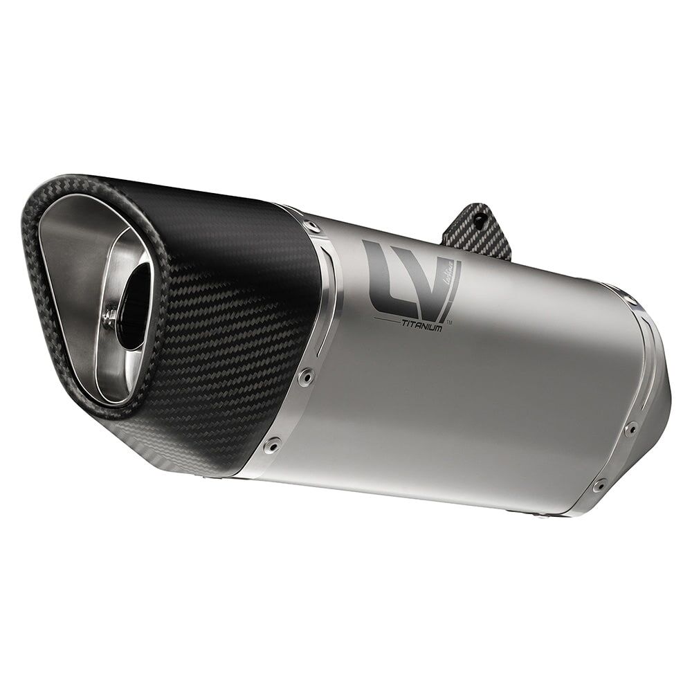 LEOVINCE LV-14R TITANIUM MUFFLER SLIP-ON MUFFLER ECE 15617T