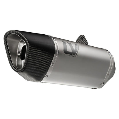 LEOVINCE LV-14R TITANIUM MUFFLER SLIP-ON MUFFLER ECE 15617T