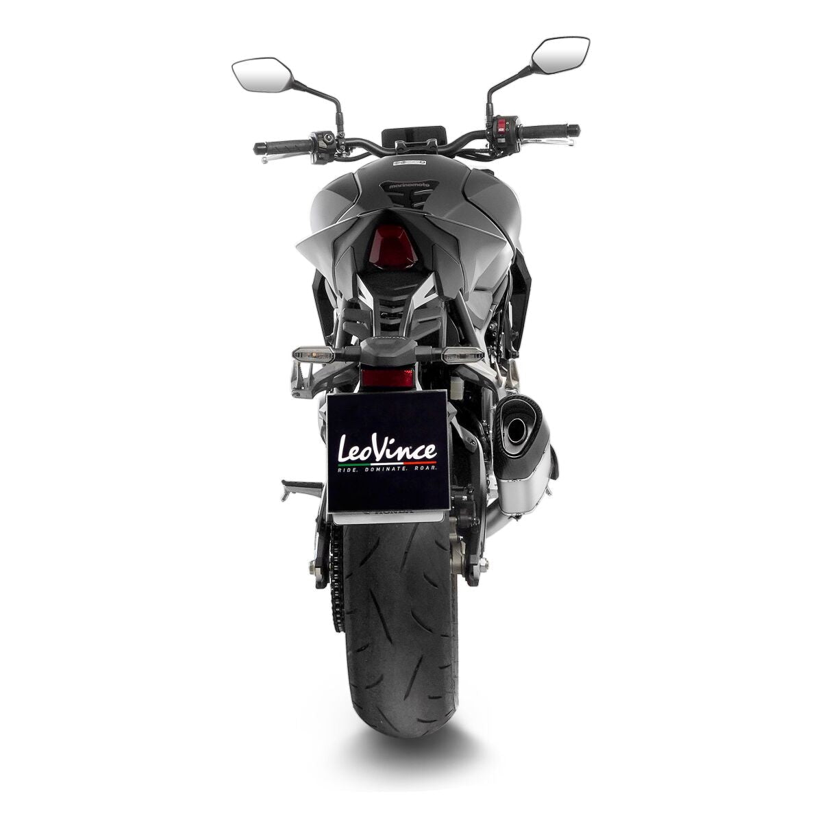 LEOVINCE LV-14R TITANIUM MUFFLER SLIP-ON MUFFLER ECE 15617T