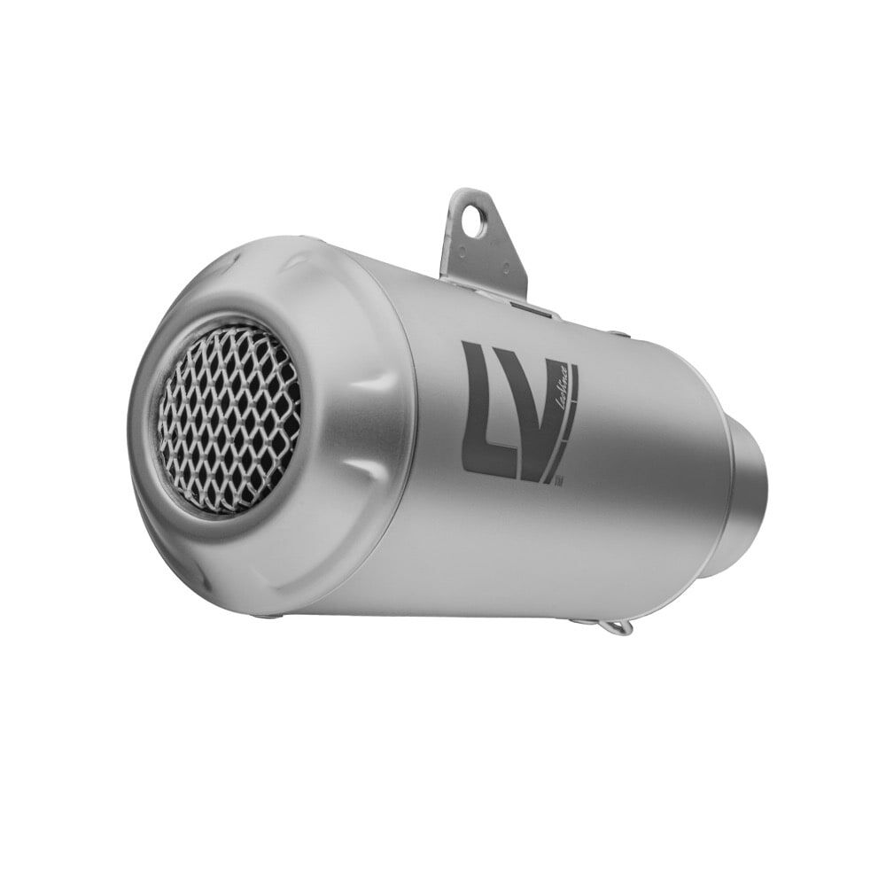 LEOVINCE LV-10 SLIP-ON MUFFLER STAINLESS STEEL ECE 15270
