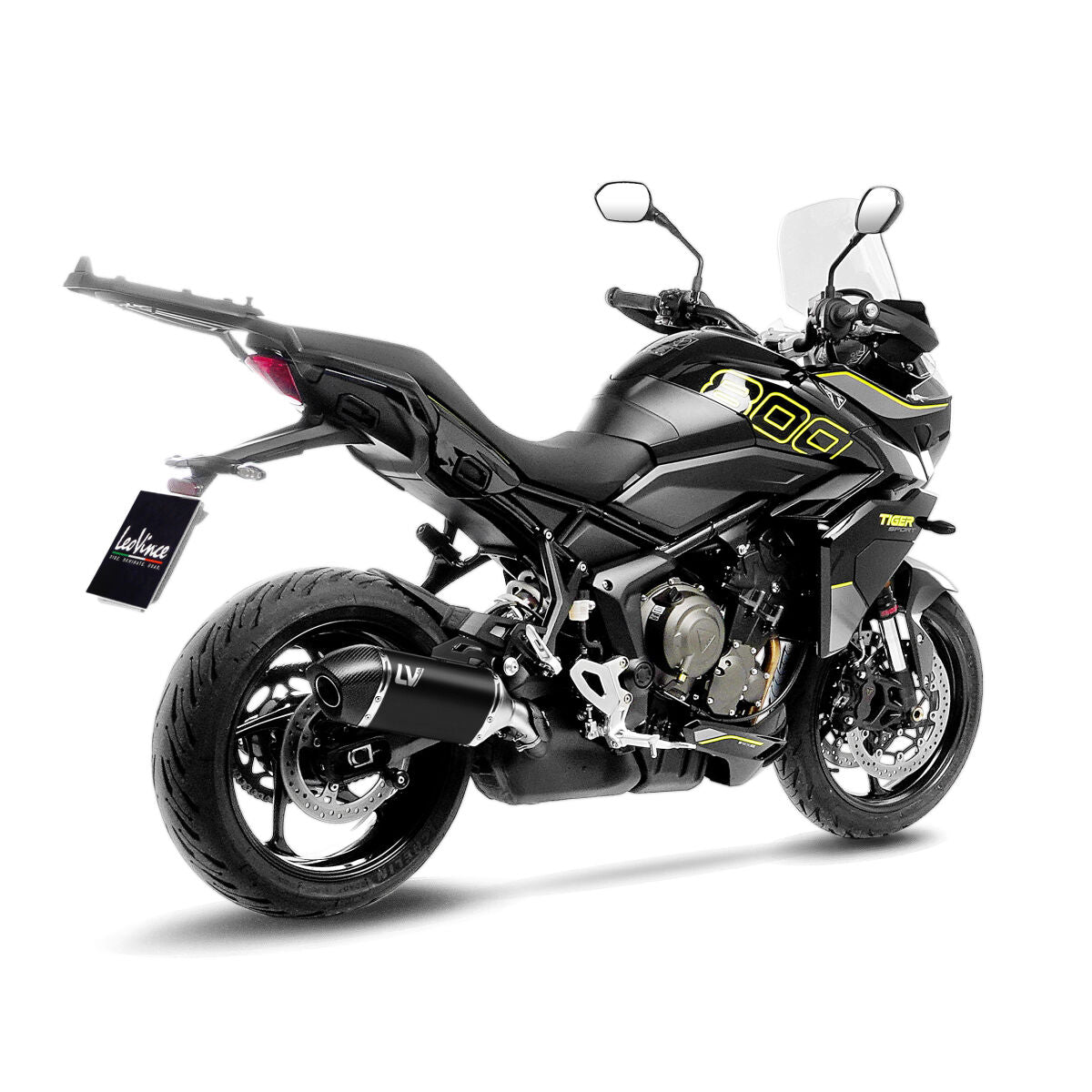 LEOVINCE LV-14 BLACK EDITION SLIP-ON MUFFLER ECE 15627B