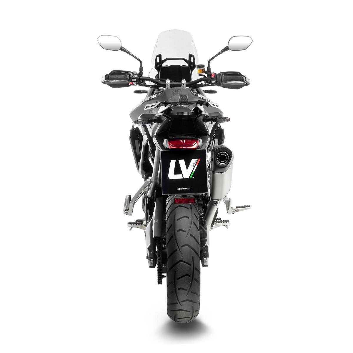 LEOVINCE LV-14 TITANIUM SLIP-ON MUFFLER ECE 15629T
