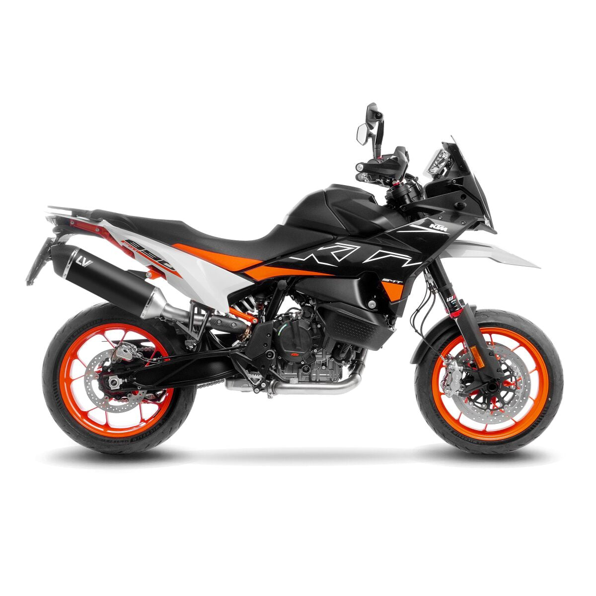 LEOVINCE LV-14 BLACK EDITION SLIP-ON MUFFLER ECE 15618B